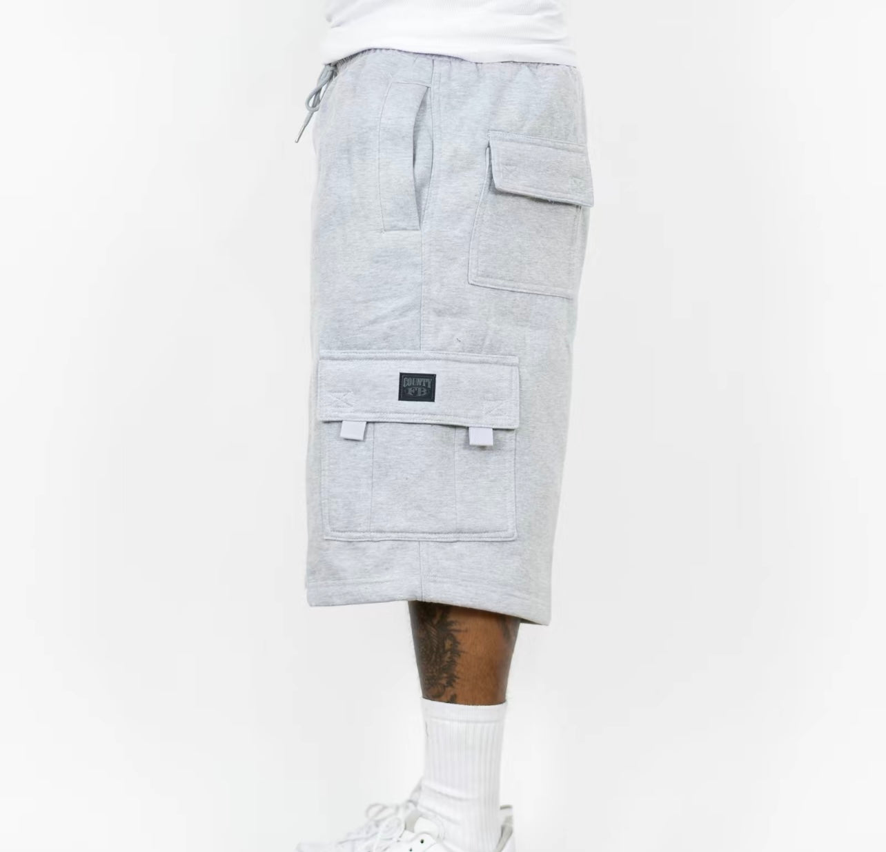 Fb county fleece cargo shorts